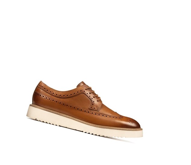 Buty Brogue Clarks Ernest Limit Skórzane Męskie Brązowe | CDSFAY857