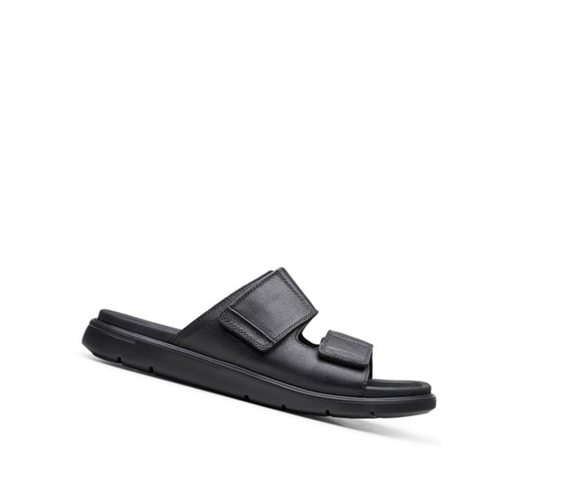 Buty Slip On Clarks Unwilmore Part Skórzane Męskie Czarne | NVRGUQ481