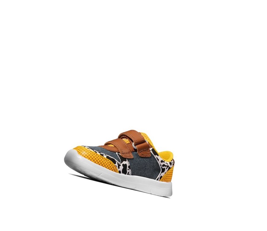 Buty Codzienne Clarks Ath Howdy Dziewczynka Niebieskie | ZBHSTV675