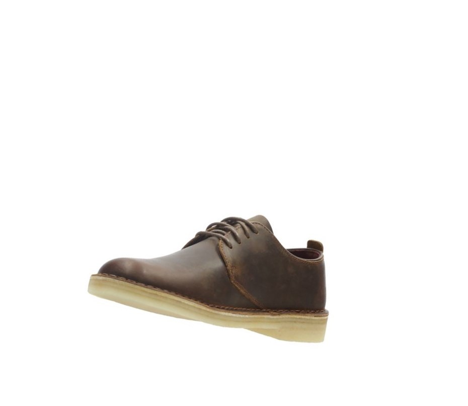 Buty Codzienne Clarks London Desert Męskie Ciemny Brązowe | UTZAOR167