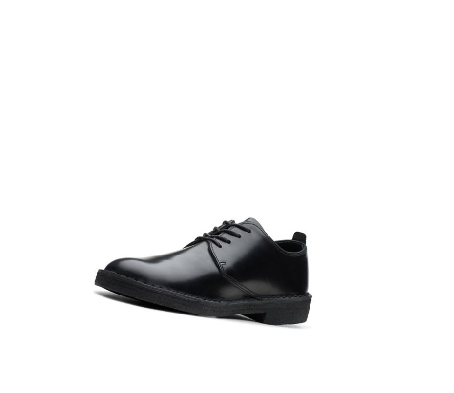 Buty Skórzane Clarks London Smart Codzienne Polished Skórzane Męskie Czarne | YHRIUN763