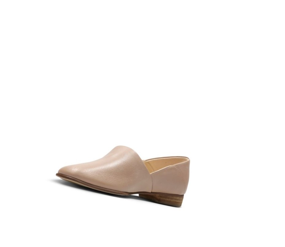 Buty Slip On Clarks Pure Tone Skórzane Damskie Skin | HKCATY579