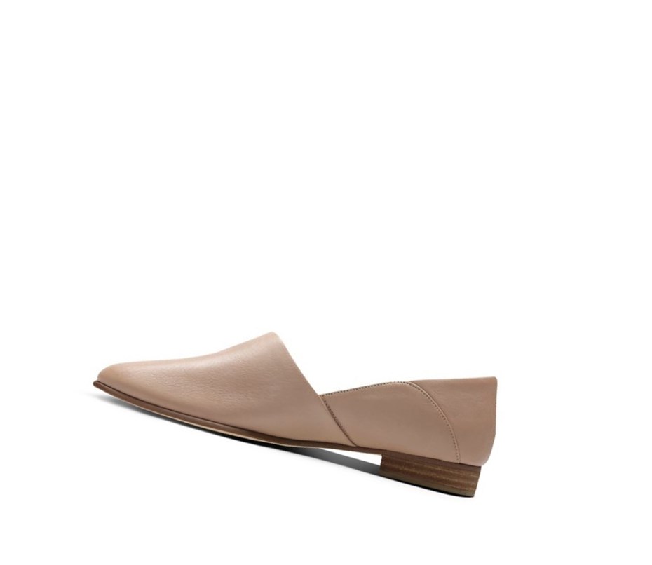 Buty Slip On Clarks Pure Tone Skórzane Damskie Skin | HKCATY579