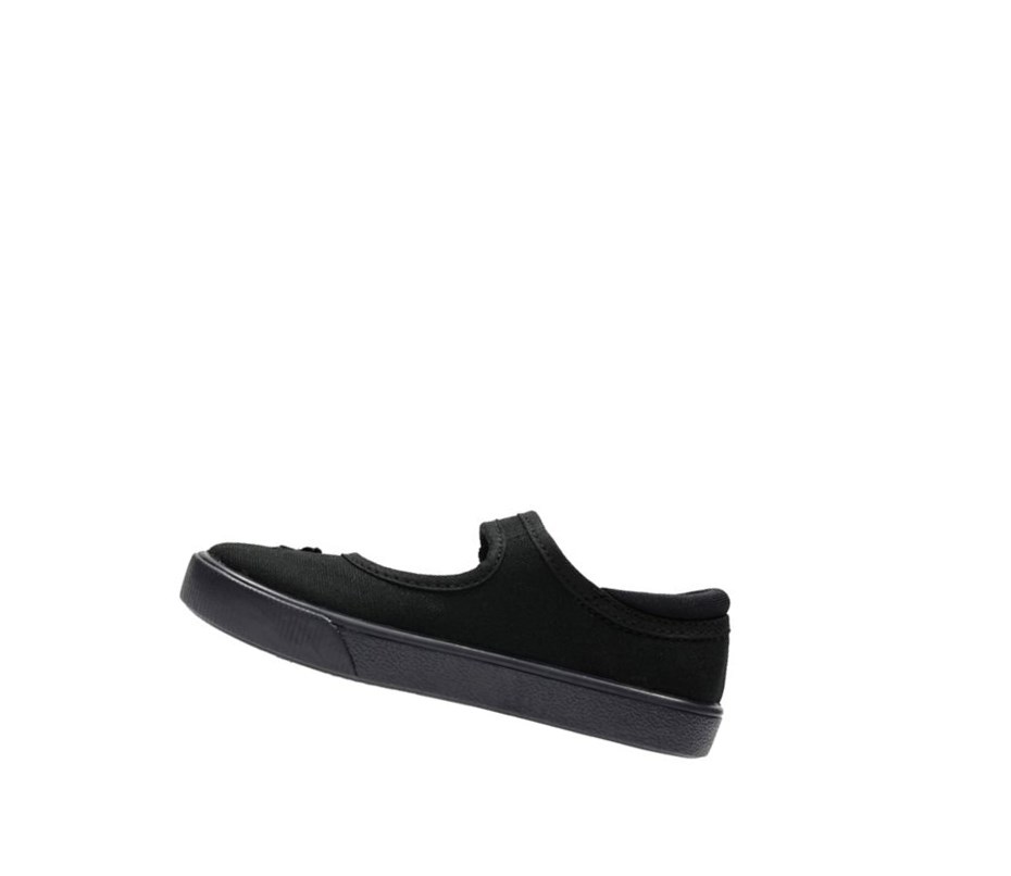 Buty Szkolne Clarks Hopper Go Dziewczynka Czarne | MWZCAU845