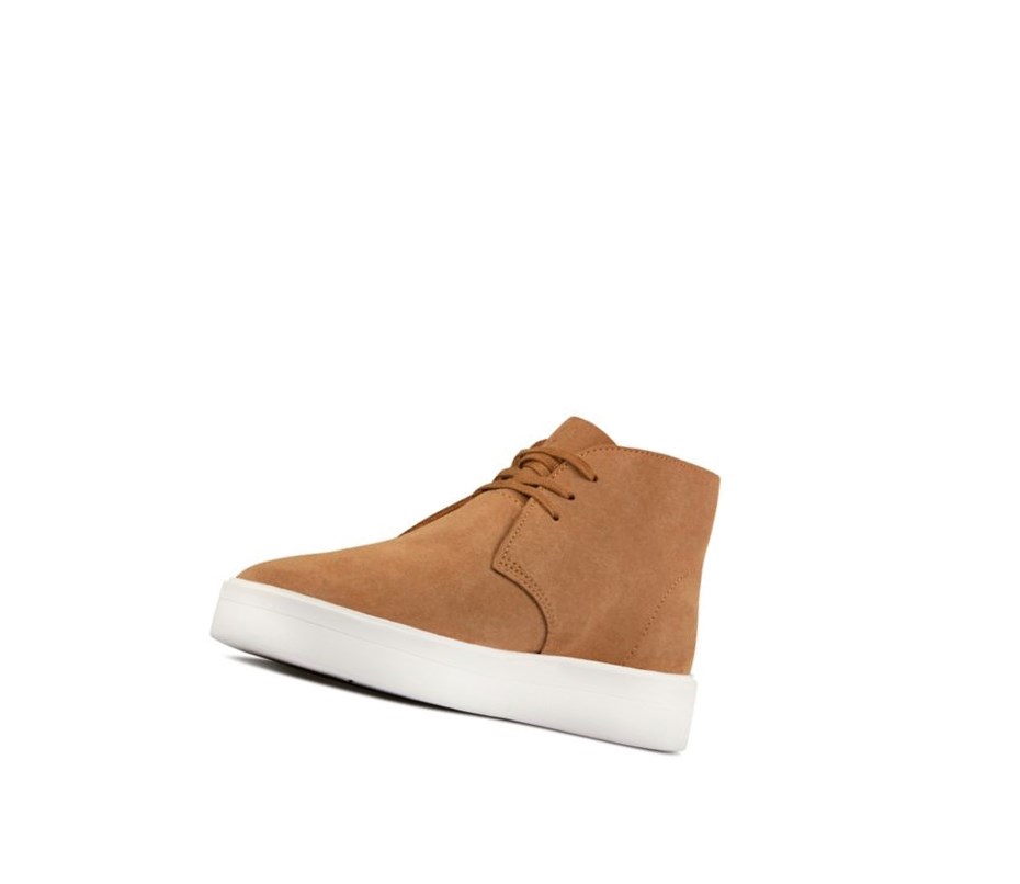 Buty Wysokie Clarks Hero Dbt Zamszowe Damskie Brązowe | XODSTY268