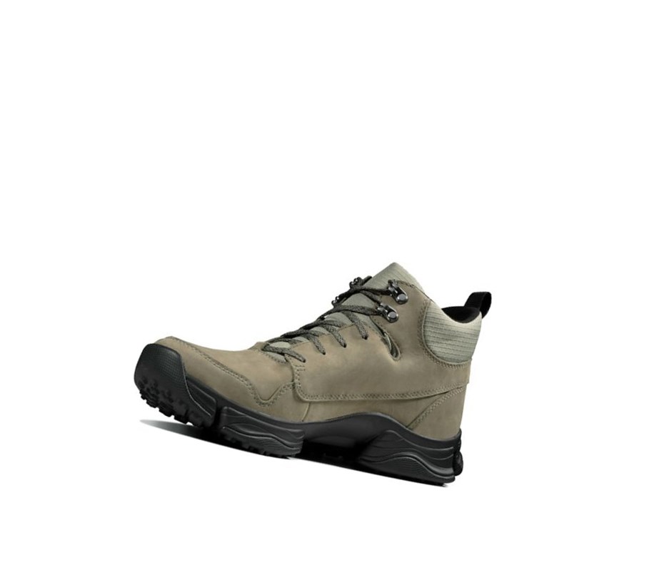 Buty do Chodzenia Clarks Tri Path Hike Tekstylne Męskie Oliwkowe | XKBUTG648