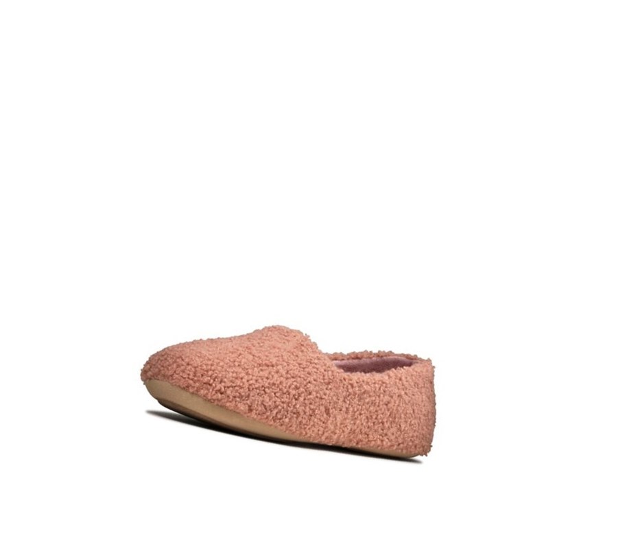 Kapcie Clarks Cozily Snug Damskie Jasny Różowe | WABVNF497