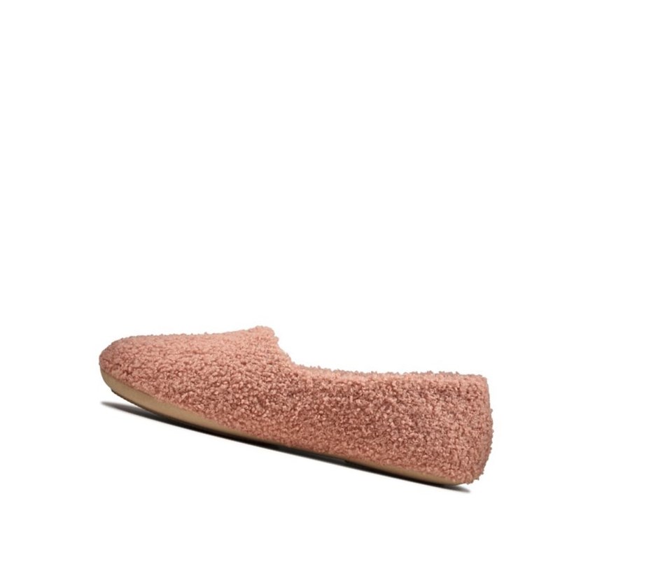 Kapcie Clarks Cozily Snug Damskie Jasny Różowe | WABVNF497