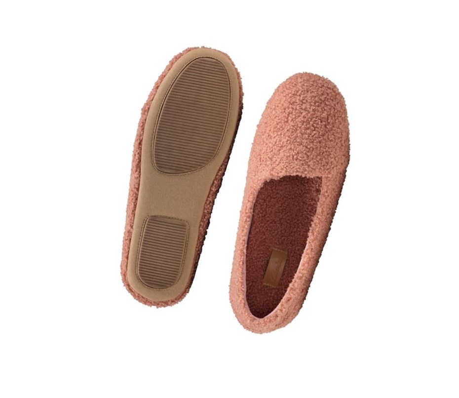 Kapcie Clarks Cozily Snug Damskie Jasny Różowe | WABVNF497