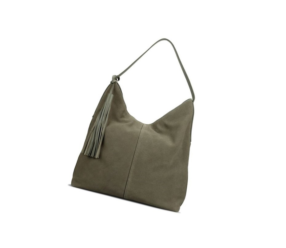 Leather Bags Clarks Tornolo Eva Damskie Oliwkowe | WVYONL935