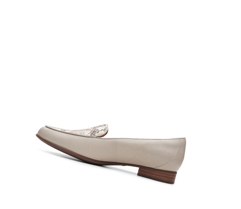 Mokasyny Clarks Un Blush Ease Skórzane Szerokie Fit Damskie Złote | CSRZLK047