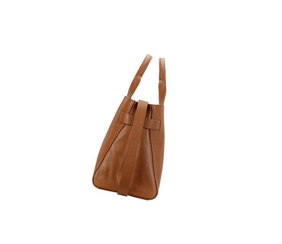 Torba Crossbody Clarks The Ella Small Skórzane Damskie Brązowe | SQVUHX094