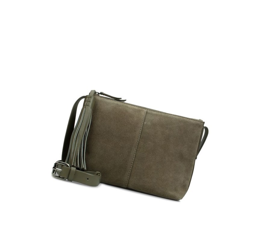 Torba Crossbody Clarks Tornolo Hope Damskie Oliwkowe | KASQOL134