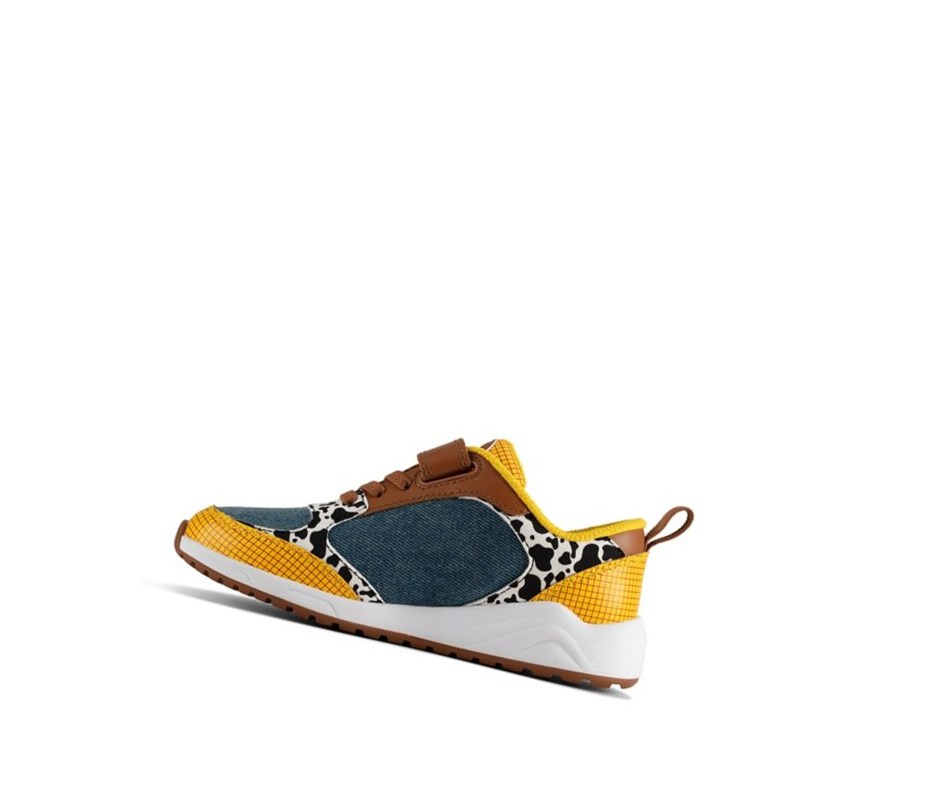 Trampki Clarks Aeon Howdy Dziewczynka Niebieskie | BAMSLK326