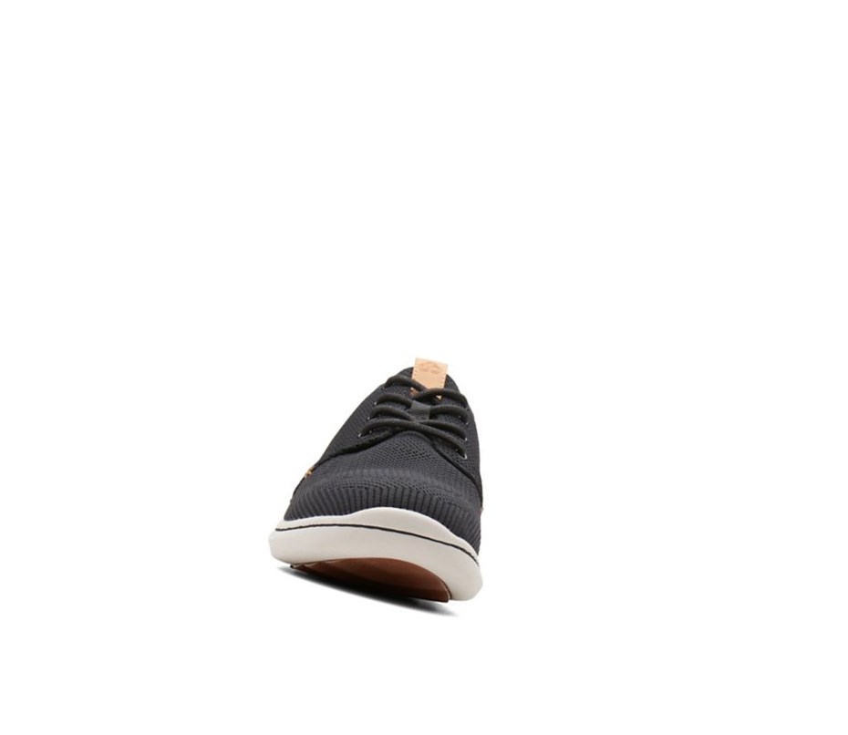 Trampki Clarks Step Urban Mix Męskie Czarne | QNLKTI274