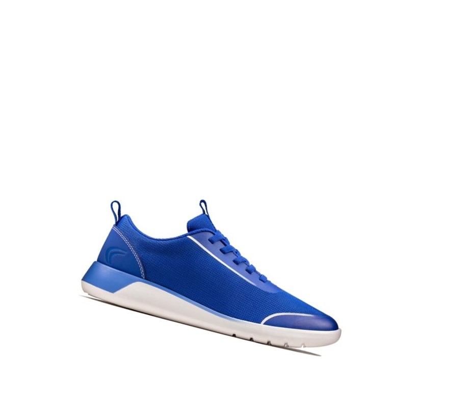 Trampki Clarks Suburb Spark Dziewczynka Niebieskie | UJFPKS905