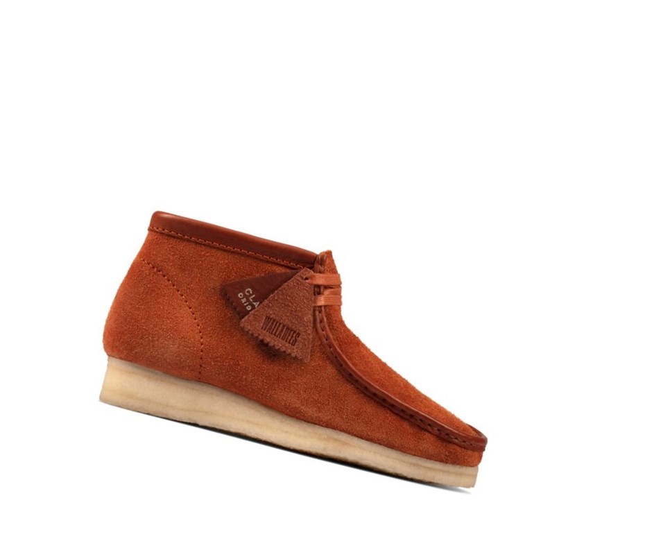 Wallabee Clarks Oryginalne Hairy Zamszowe Męskie Brązowe | GOSNXI612