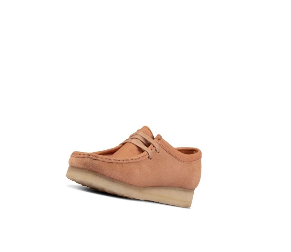 Wallabee Clarks Oryginalne Zamszowe Damskie Brązowe | EXNVHP065