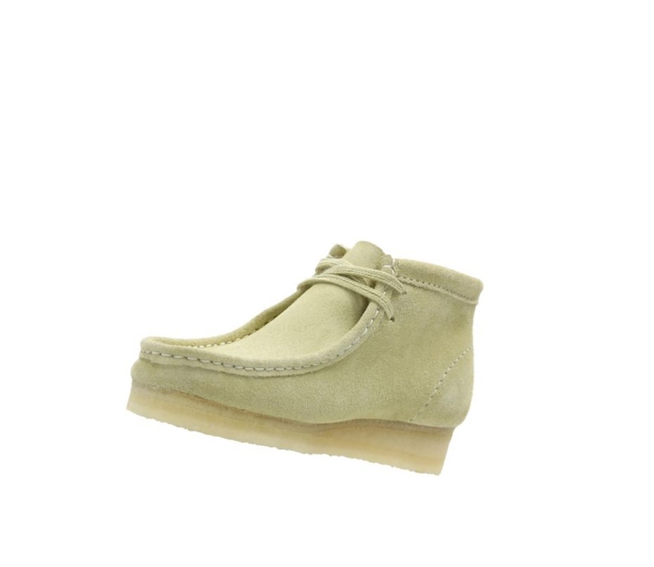 Wallabee Clarks Oryginalne Zamszowe Damskie Głęboka Zielone | OQCKDL481