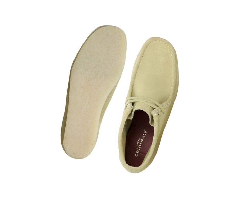 Wallabee Clarks Oryginalne Zamszowe Damskie Głęboka Zielone | OQCKDL481