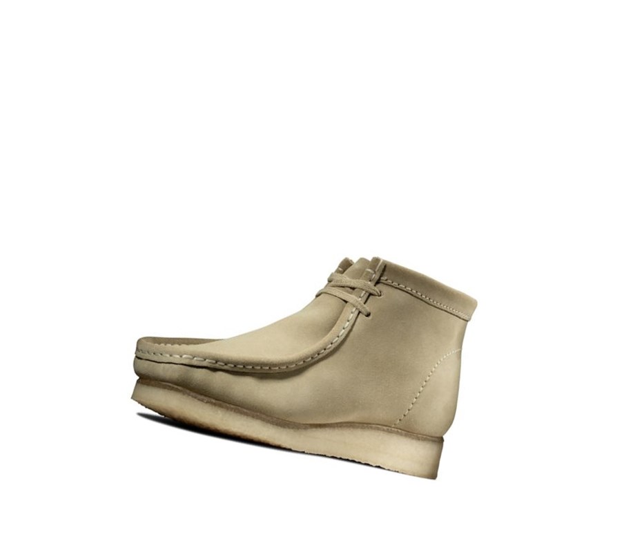 Wallabee Clarks Oryginalne Zamszowe Męskie Głęboka Zielone | REFPKZ607